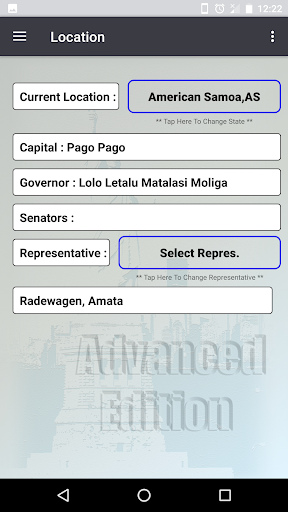 App Screen - Settings